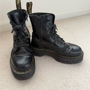 Dr. Martens Black Combat Boots